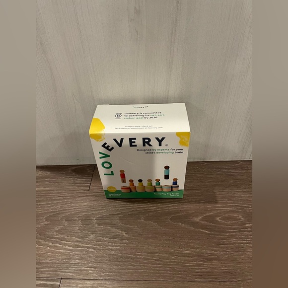 Lovevery Post & Play Peg People Baby Toy - 7ct - Picture 4 of 4